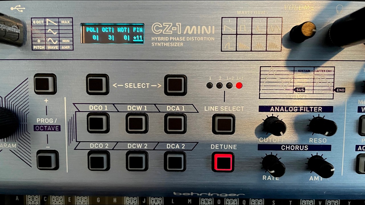 Best Ambient Synth Shootout #149: Behringer CZ-1 Mini - Song 2