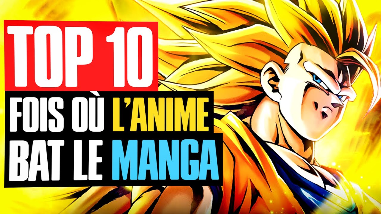 10 FOIS OÙ L'ANIME A PEUT-ÊTRE SURPASSÉ LE MANGA... (DRAGON BALL/Z) - #DBTop 36