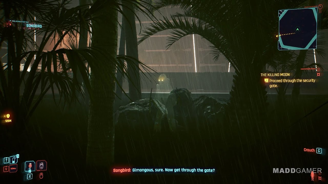 Mysterious invisible character at the airport - Cyberpunk 2077: Phantom Liberty