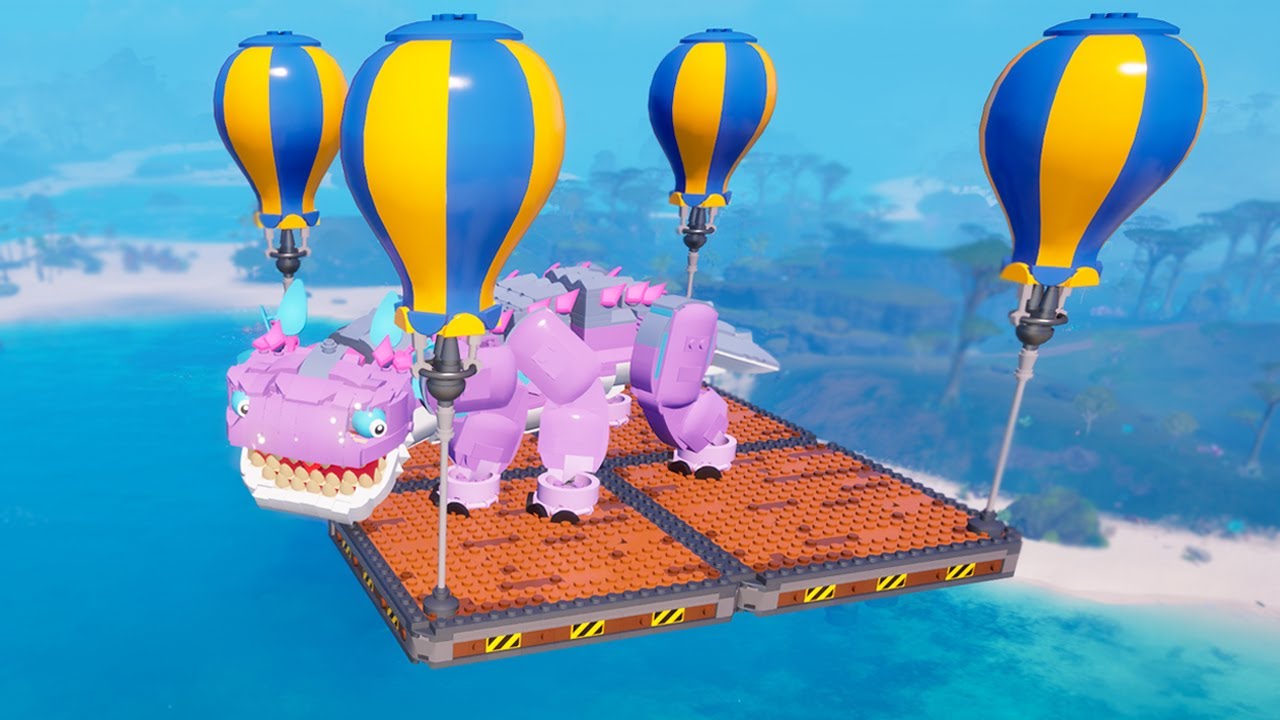 Can Klombo Survive Fall Damage? #LEGOFortnite