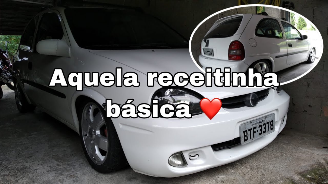UM CORSA WIND COM 90% DA SUA COR ORIGINAL, BRANCO AINDA ? VOCÊ JA VIU ISSO ANTES ?