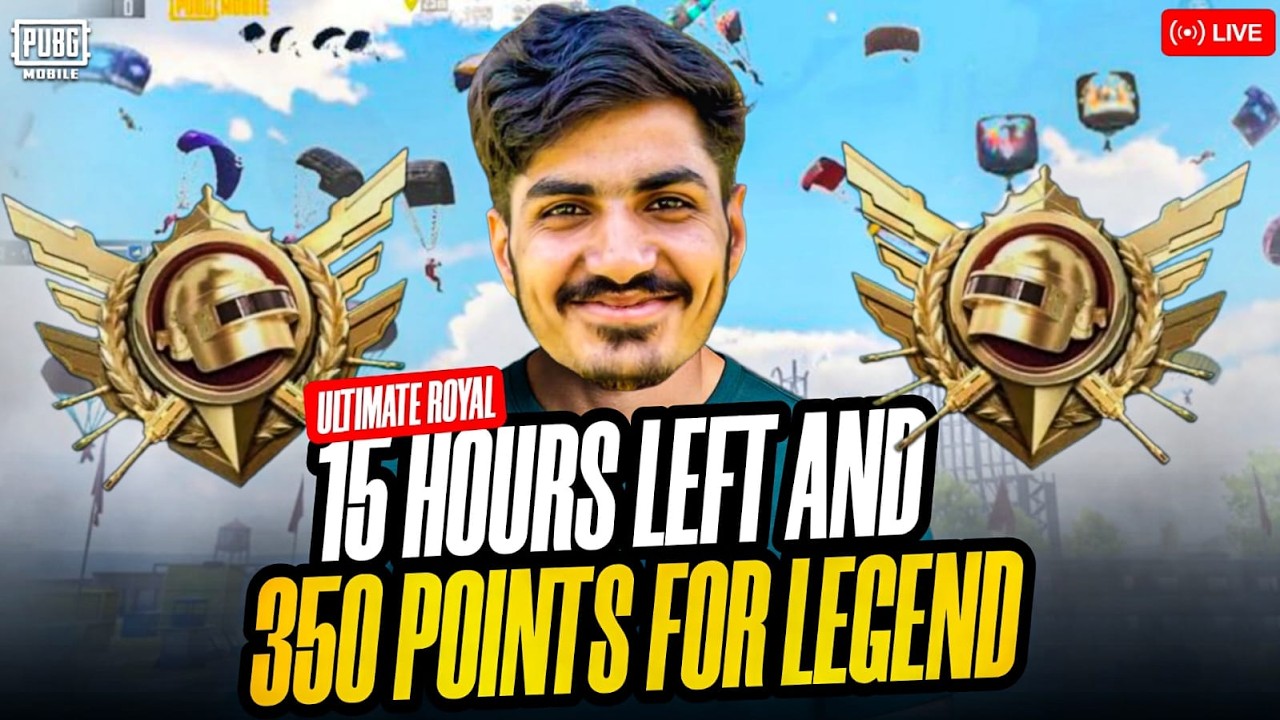 15 HOURS LEFT FOR ULTIMATE OR 350 + KIA HO PAI GA?  |  YO BRAND LIVE | PUBG STREAM