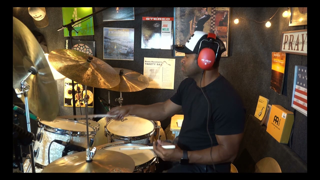 Brazilian Jazz Rhythm - Bai&atilde;o - Isac jamba Drum Cam