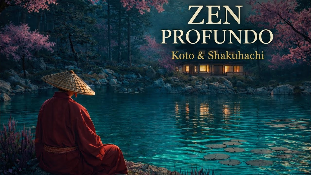 Traditional Japanese Zen Music to Meditate | Koto & Shakuhachi