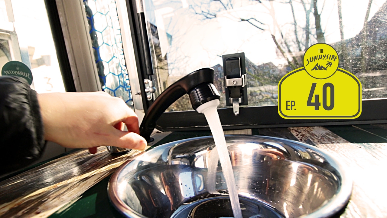 Warmwasserversorgung & Dusche im Wohnmobil | Defender Camperausbau |