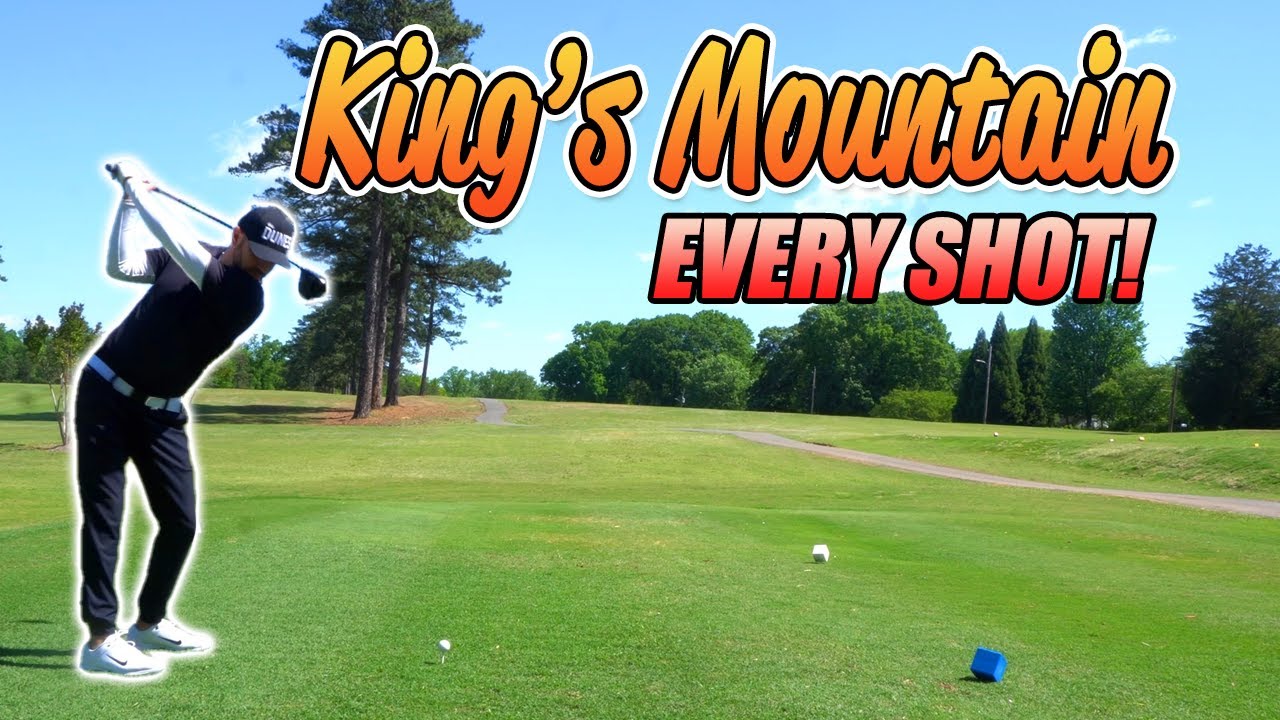 EVERY SHOT AT KINGS MOUNTAIN | 8 HANDICAP GOLF VLOG