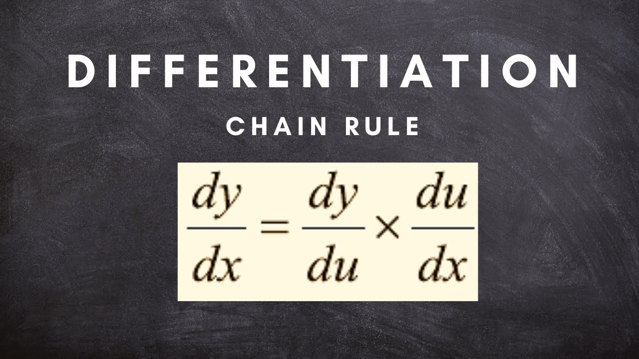 The Chain Rule - Most Important Rule of Differentiation for Composite Functions