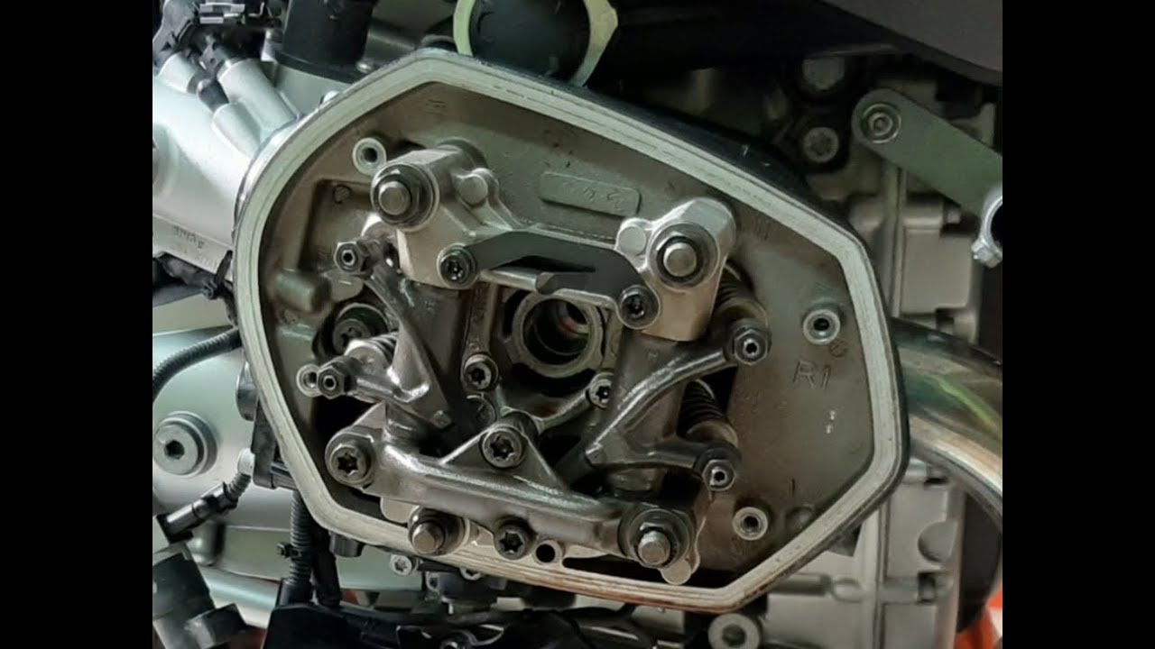 REGLAJE de VÁLVULAS BMW R 1200 GS