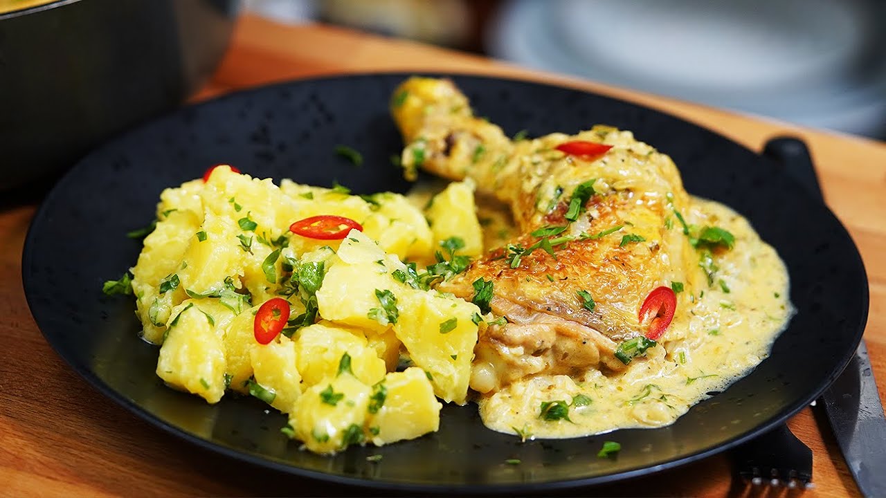 🐓 Cele mai SUCULENTE Pulpe de Pui❗❗ Friptură de Pui la Tigaie cu Sos Smântână🍗 | Șef Paul Constantin