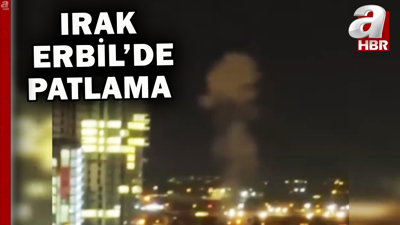 Irak, Erbil Havalimanı'nda patlama! | A Haber
