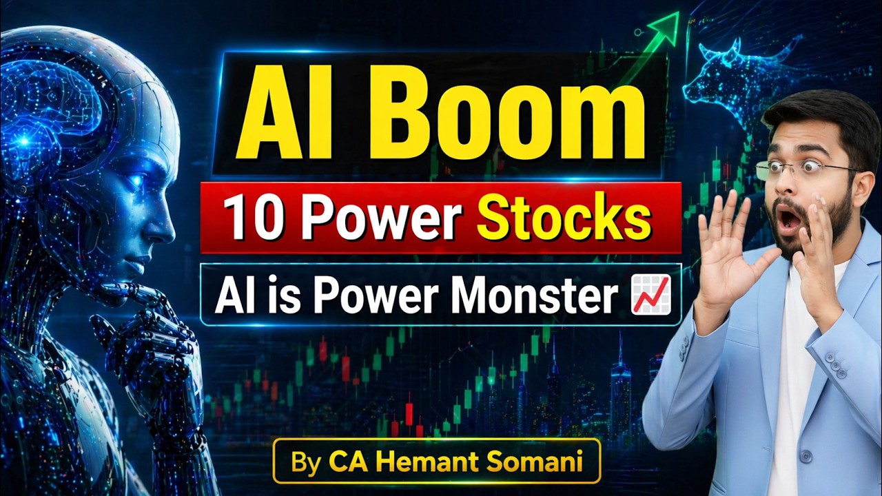 AI Revolution Stocks 🚀 Best AI Stocks in India (2026)  | Top 10 AI Power Stocks to Buy Now ?
