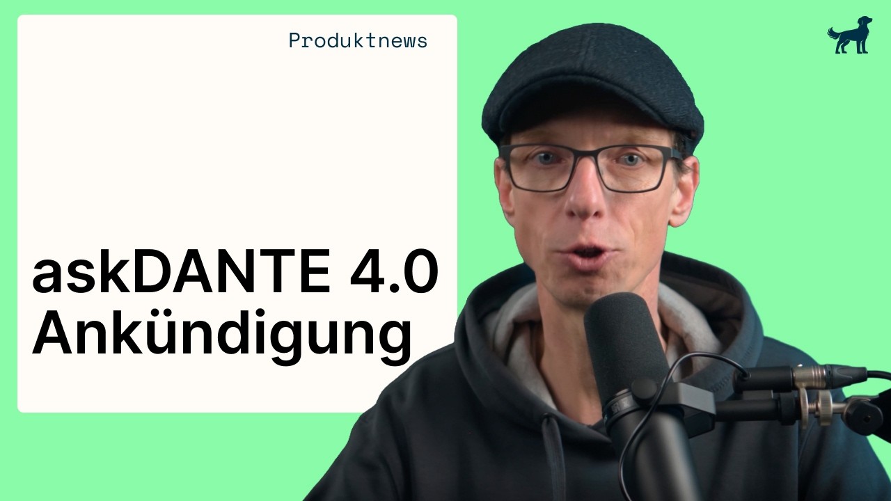 Ankündigung askDANTE 4.0 | Release Herbst 2023