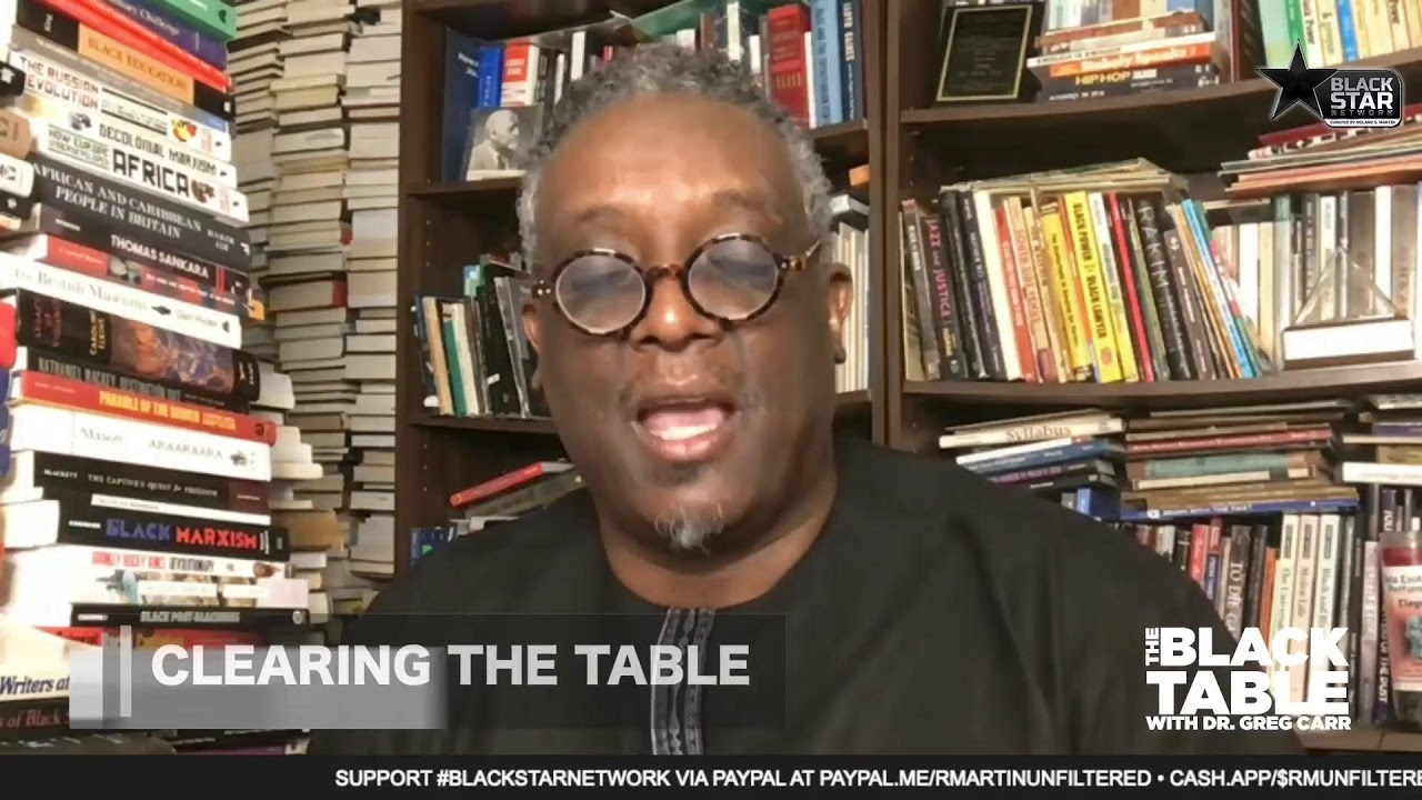 Music, literature and the culture keepers | #TheBlackTable w/ Dr. Greg Carr | S1 E31
