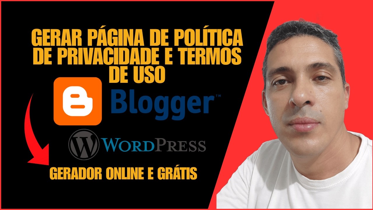 GERANDO PÁGINA DE POLÍTICA DE PRIVACIDADE E TERMOS DE USO