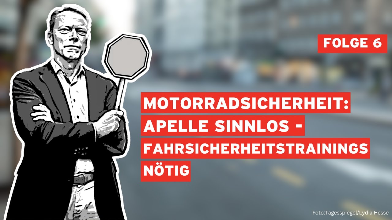 Brockmanns Verkehrsblog - Motorradsicherheit: Apelle sinnlos - Fahrsicherheitstrainings n&ouml;tig