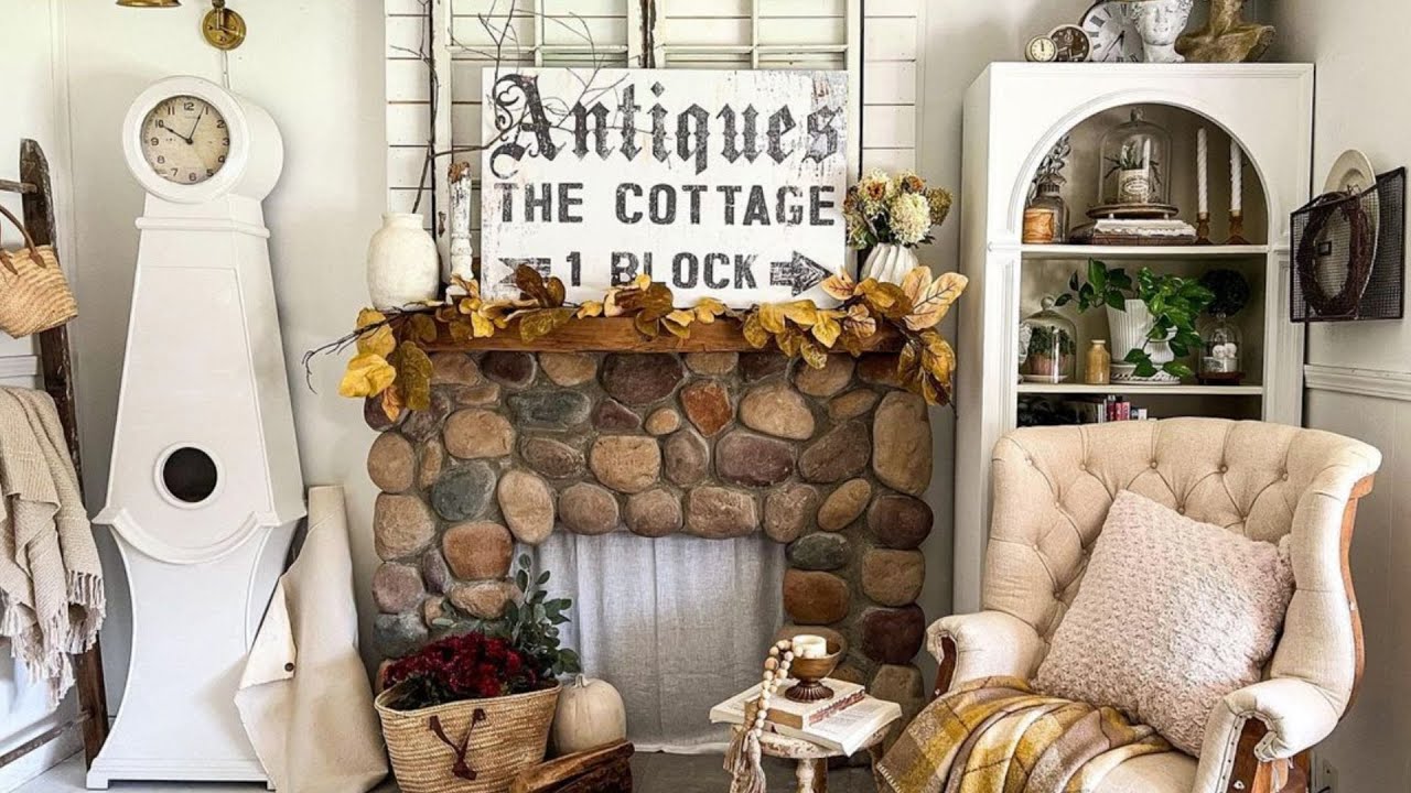 You Will NEVER Believe How Cozy This Cottage Farmhouse is for Fall! 🍁 Fall Home Decor Tour 2022