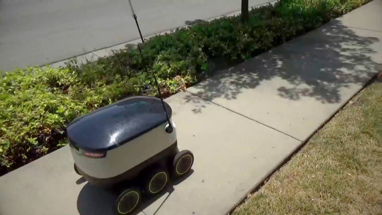 Testing of Starship Autonomous Delivery Robots in Silicon Valley