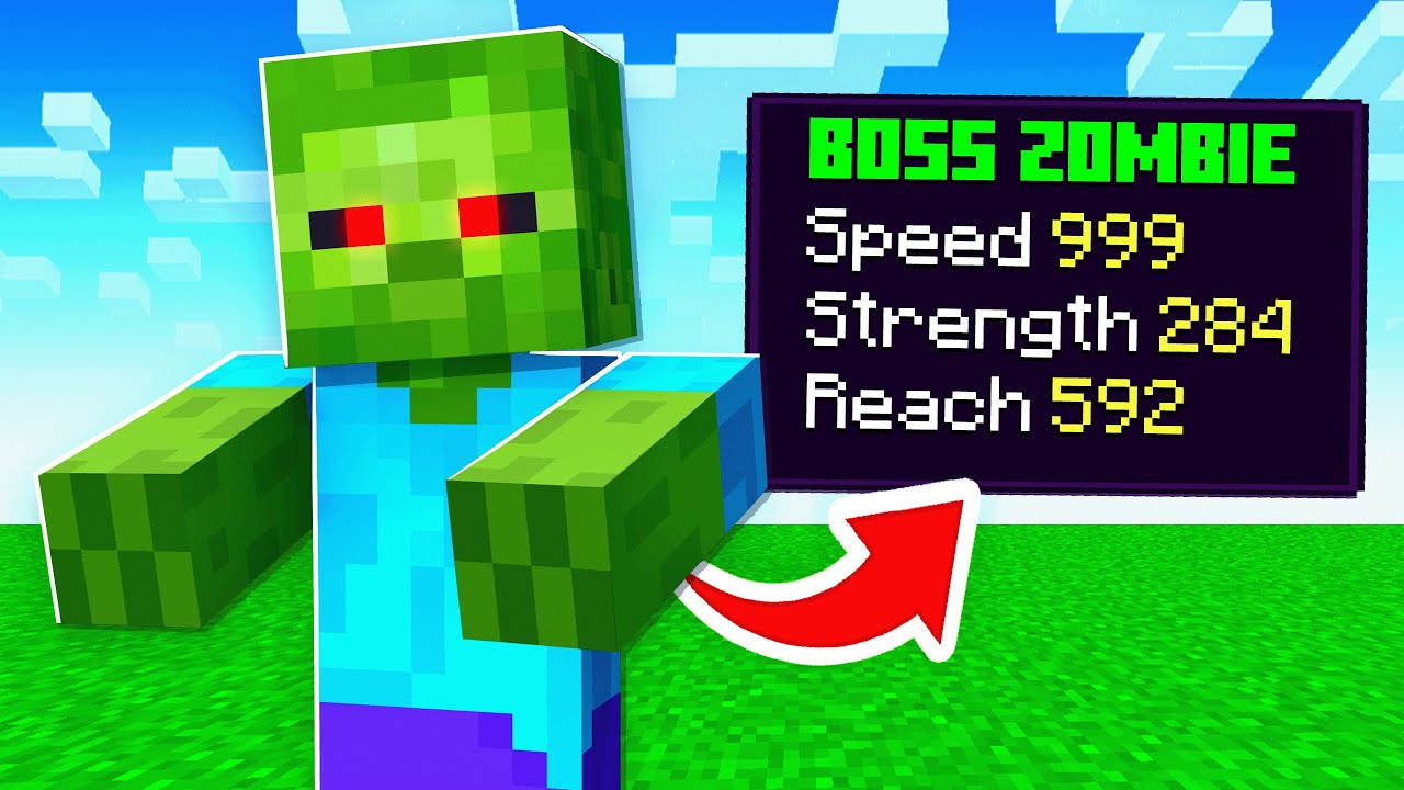 Minecraft But EVERY Mob Is A Boss