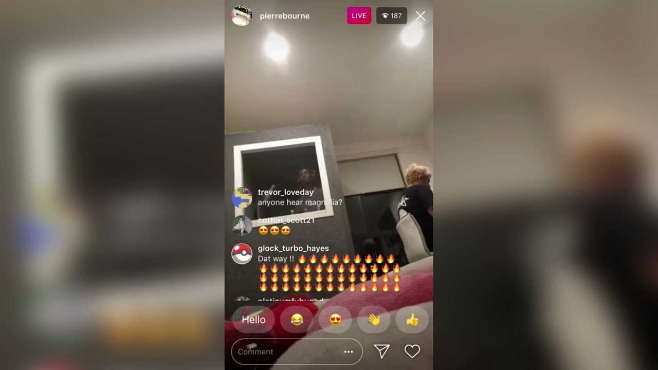 Pierre Bourne In The Studio Recording “MOJO JOJO”
