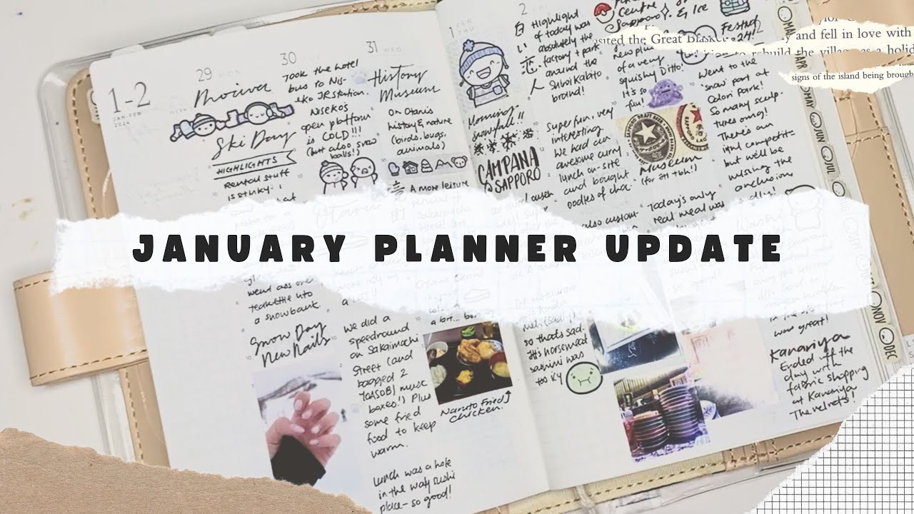 January Planner Update | Planner Flipthrough
