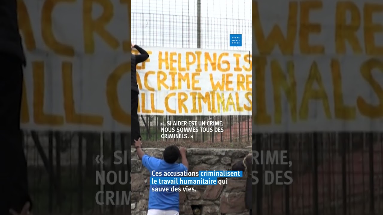 Grèce : Procès de travailleurs humanitaires