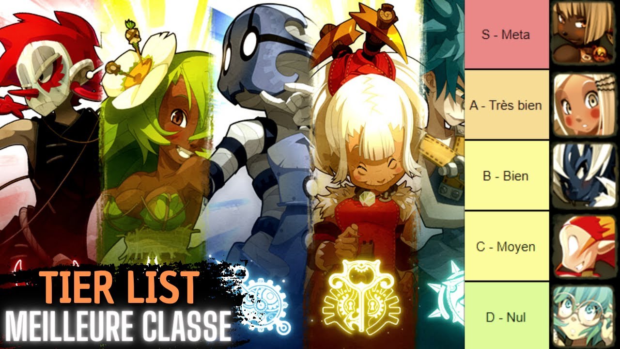 WAKFU - QUELLE EST LA MEILLEURE CLASSE POUR LE SERVEUR MONOCOMPTE  ?! (Tier list)