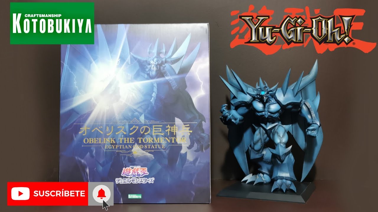 Obelisco el Atormentador / Kotobukiya / Unboxing - Review en español / yu-gi-oh / dioses egipcios