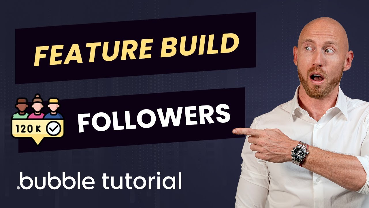 Create a Social Media Followers Feature - Bubble.io Tutorial