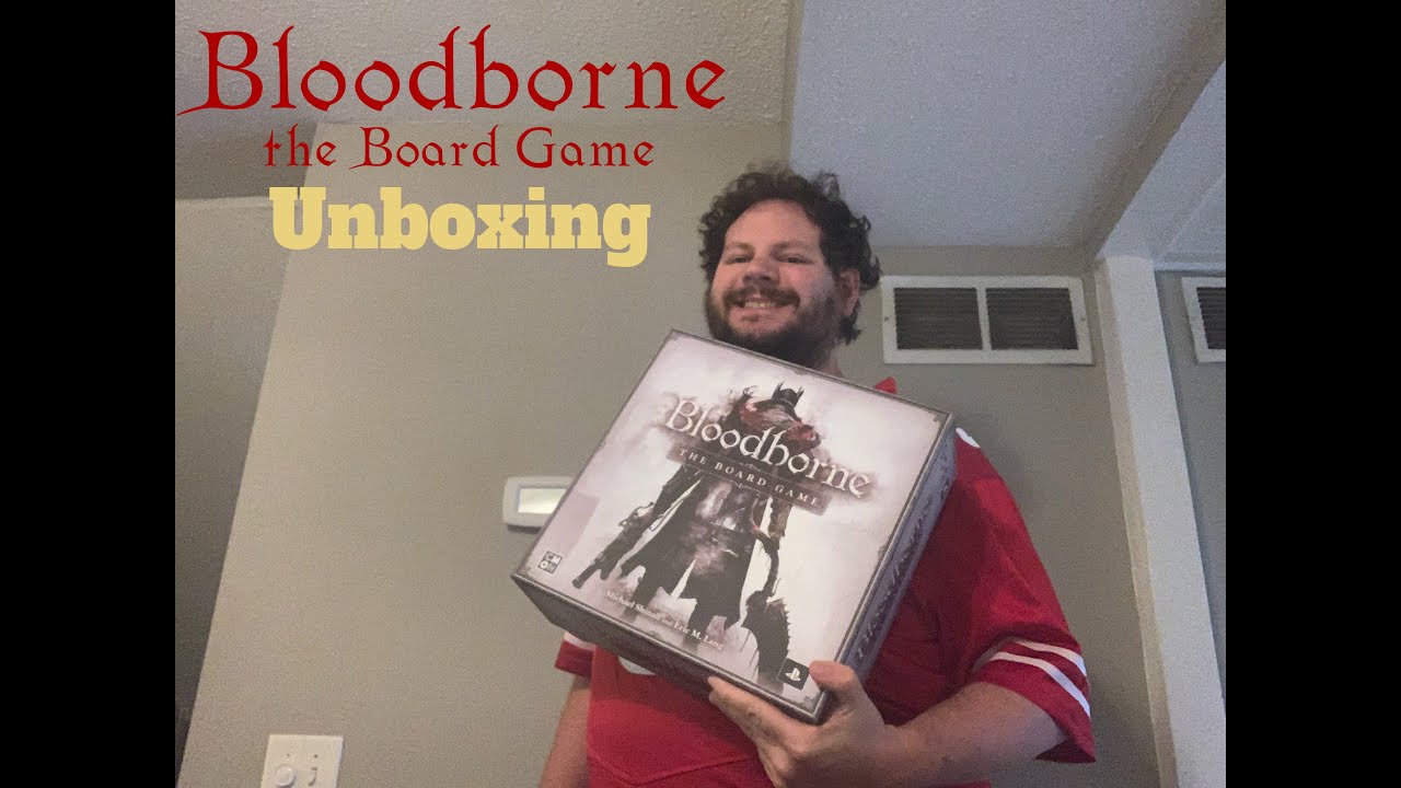 Bloodborne the Board Game Unboxing - Base