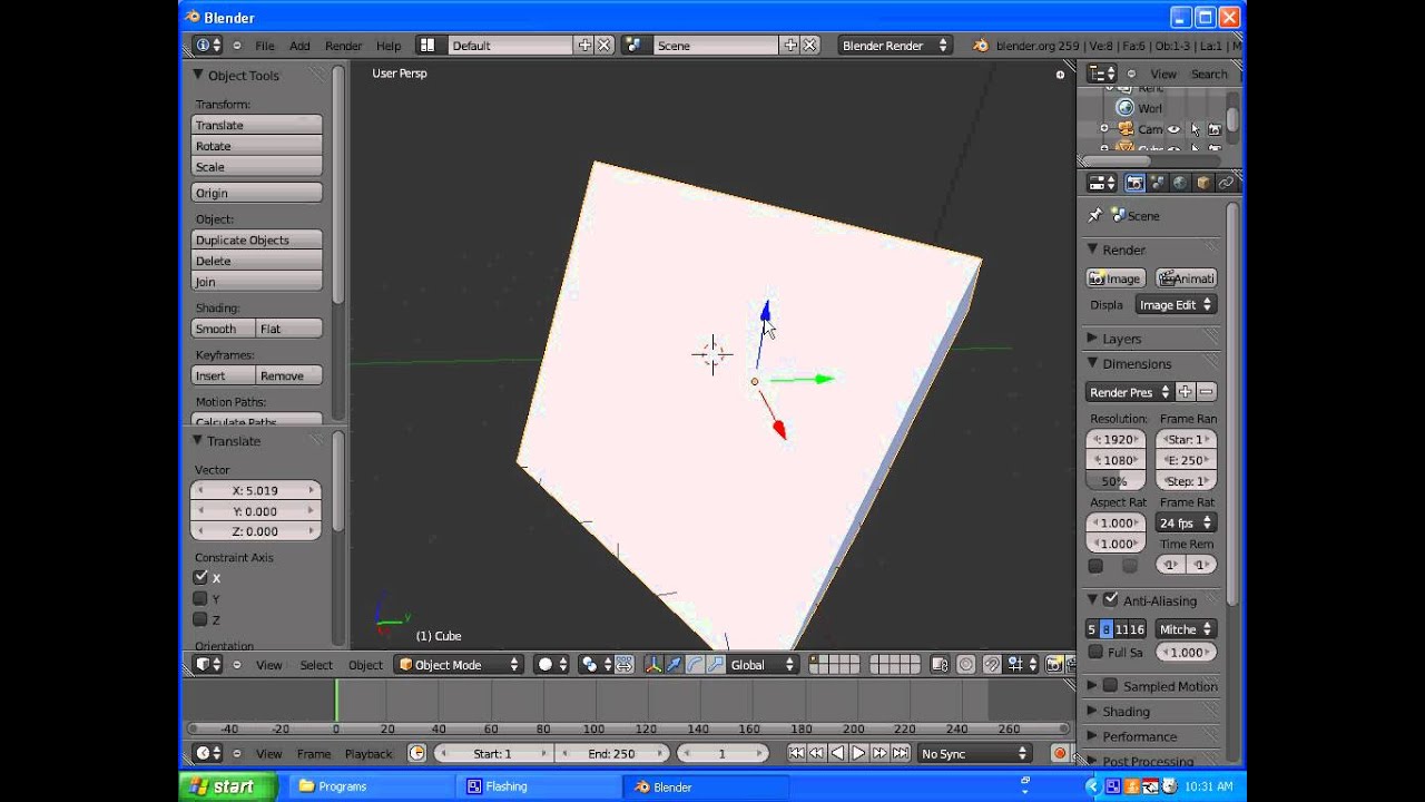 Introduction to Blender 2.59.avi