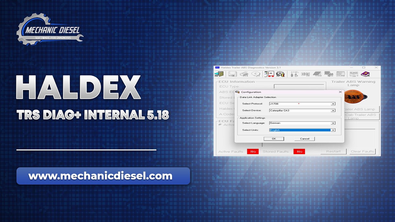 Exploration of HALDEX TRS DIAG+ INTERNAL 5.18 Software Features