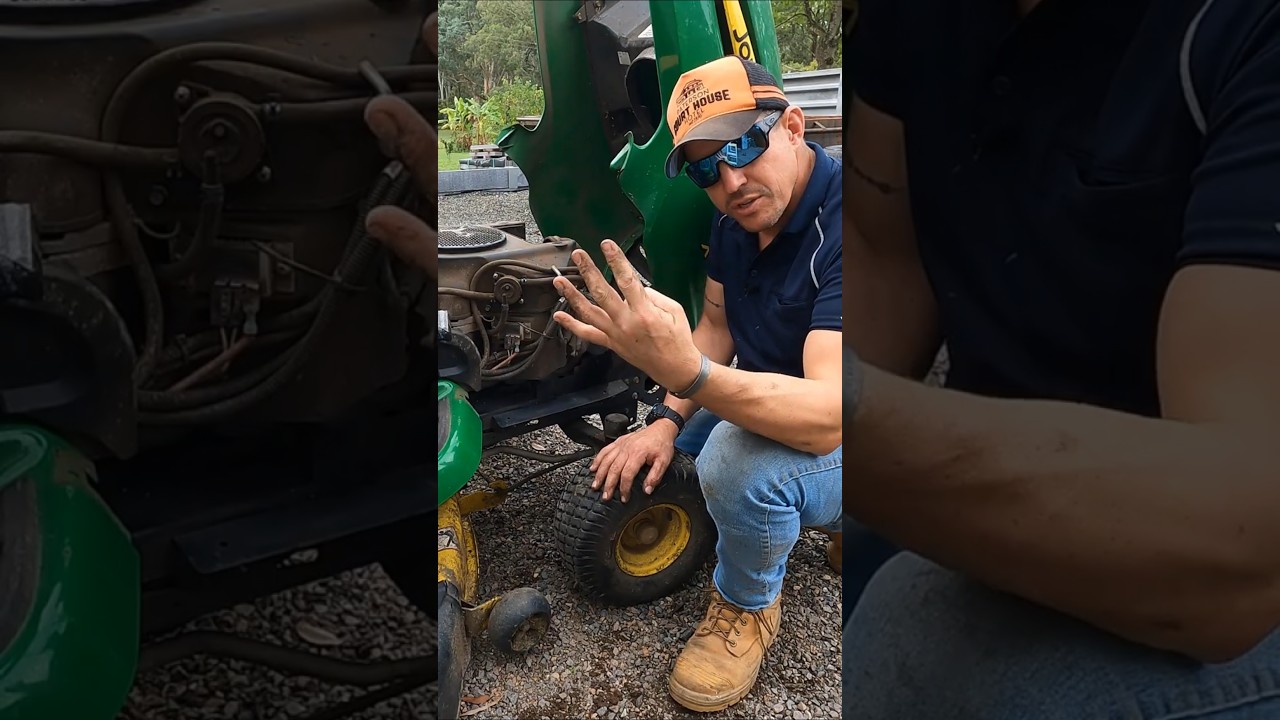 How to test a fuel pump on a Mower, pulse pump #shorts #johndeere