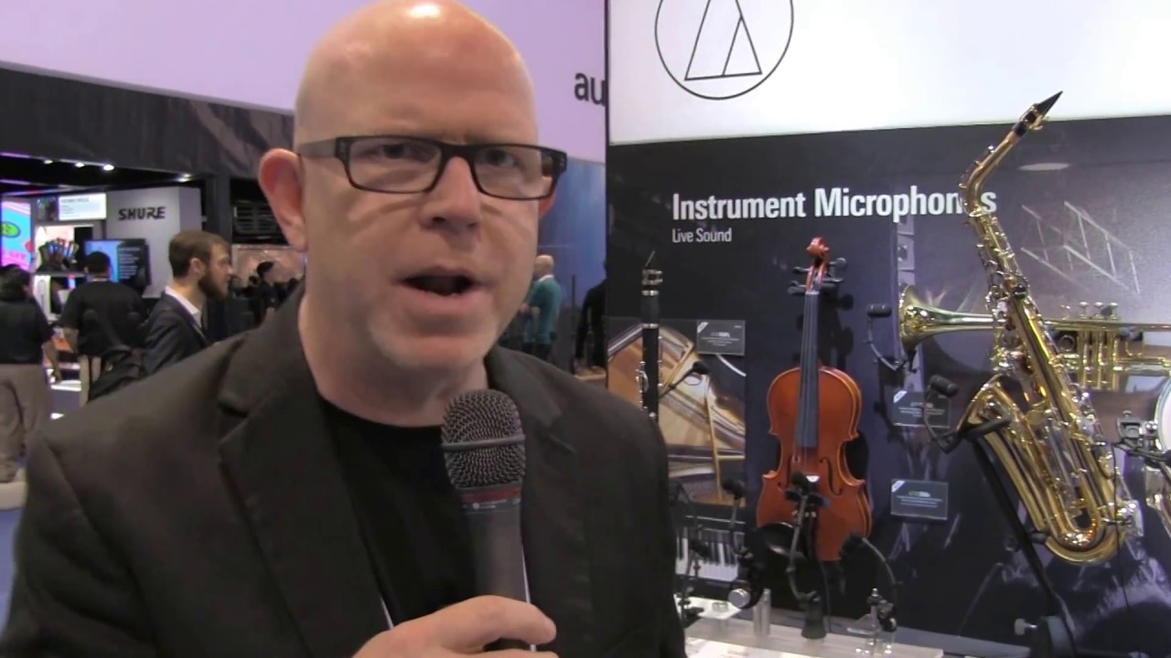 NAMM 2017 - Audio-Technica ATM 350a presentation