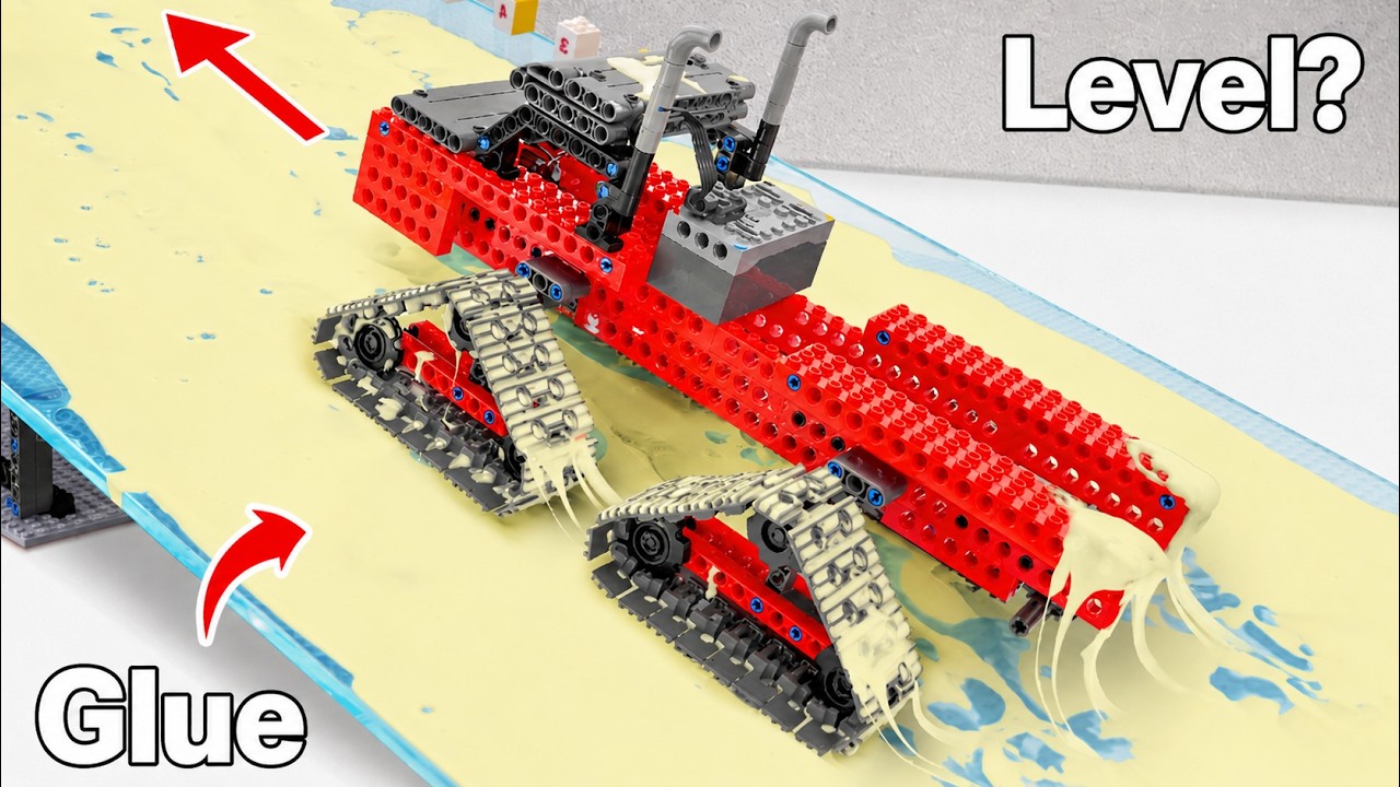 Машинки LEGO против скользкого склона &ndash; ЭПИЧНЫЙ подъем или провал? | FM Lego Technic