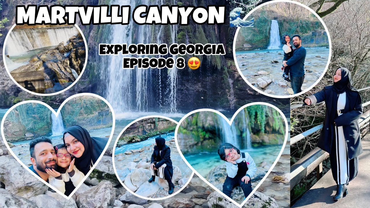 TRAVEL to GEORGIA in WINTERS 🥶 | MARTVILI CANYON | SIMRA VLOGS ❤️ | EPI. 8