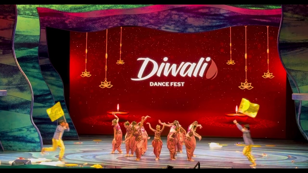 Diwali Dance Fest 2025 at Disney Animal Kingdom! #diwali #disney #dance #festival 