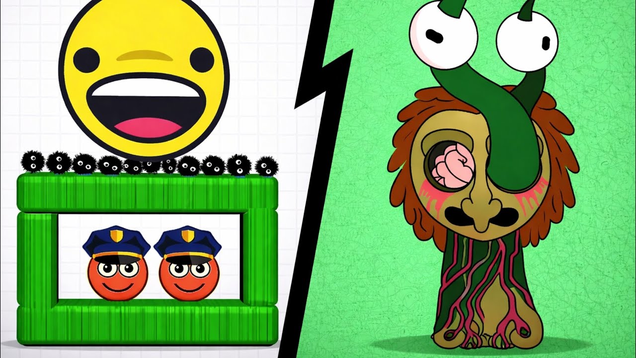 Hide Ball vs Sprunki Transformer Monster Max All levels Gameplay Android Mobile New Game 2026