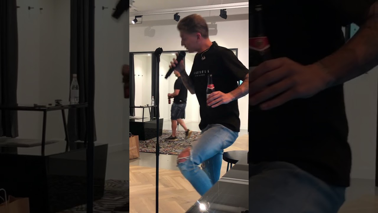Quotrell actie bij Eddys starting Mart Hoogkamer