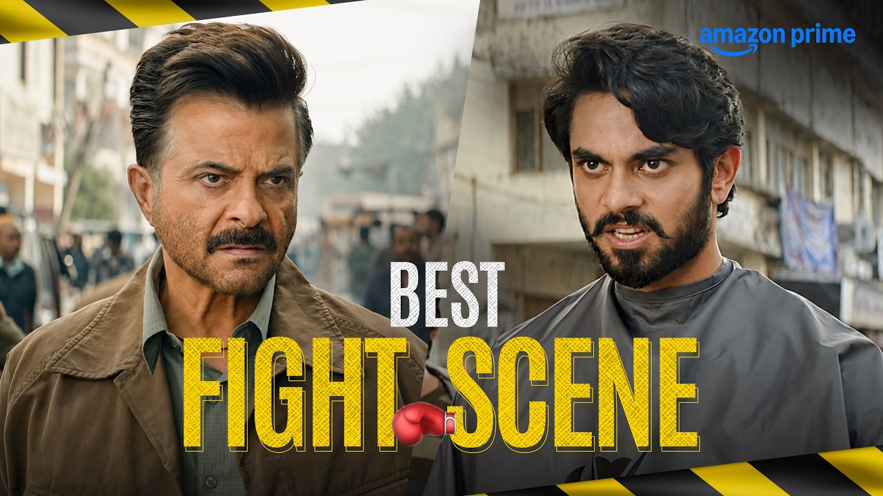 Iconic Fight Scene ft. Anil Kapoor 👊 | Subedaar | Aditya Rawal | Prime Video India #actionscene