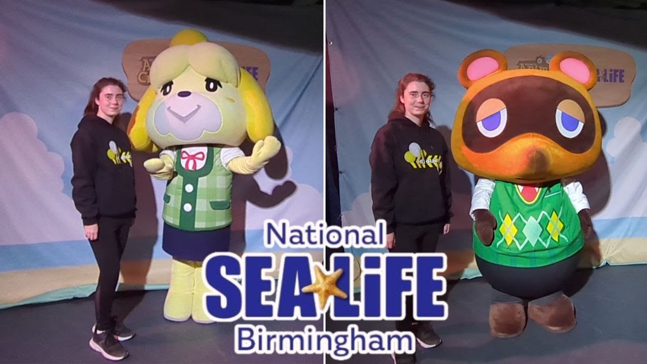 Animal Crossing: New Horizons Vlog April 2025 at National Sea Life Centre Birmingham
