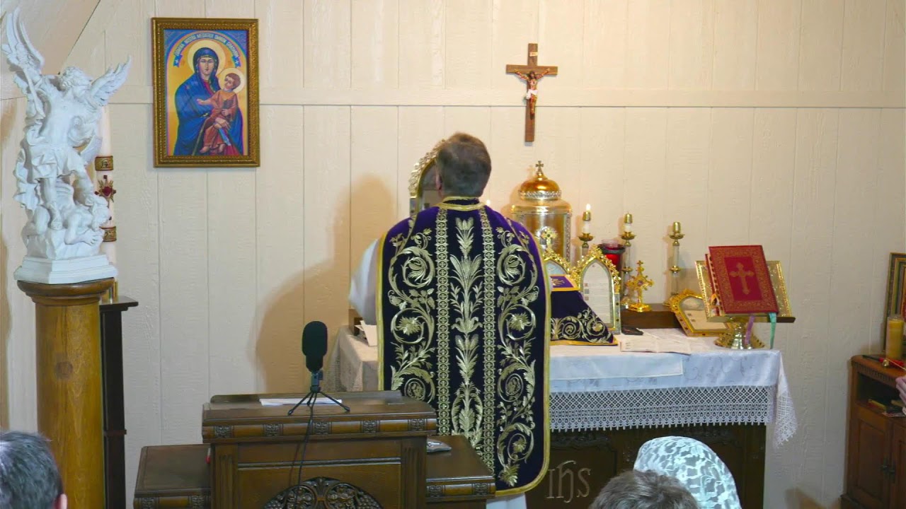 Fr. Altman Celebrating Holy Mass 3rd Sunday of Lent :  3-8-26