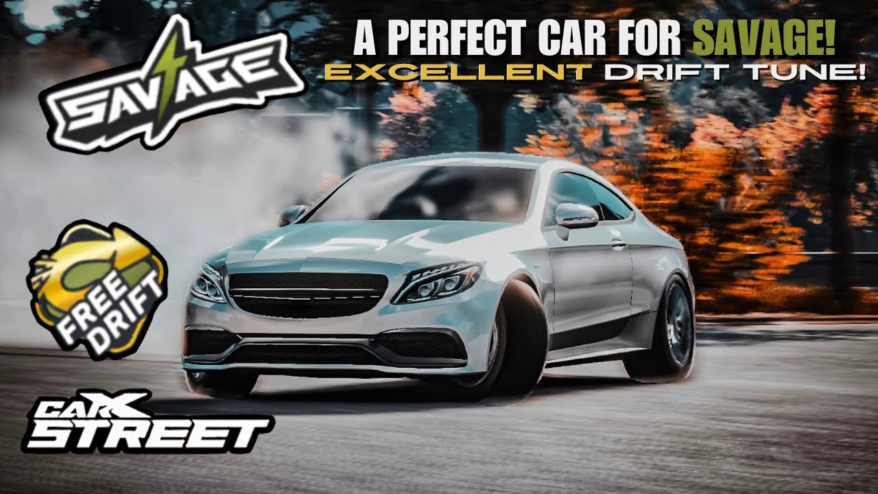 CarX Street | Mercedes AMG C63 Coupe(63C) Savage Club Tune | iOS & Android