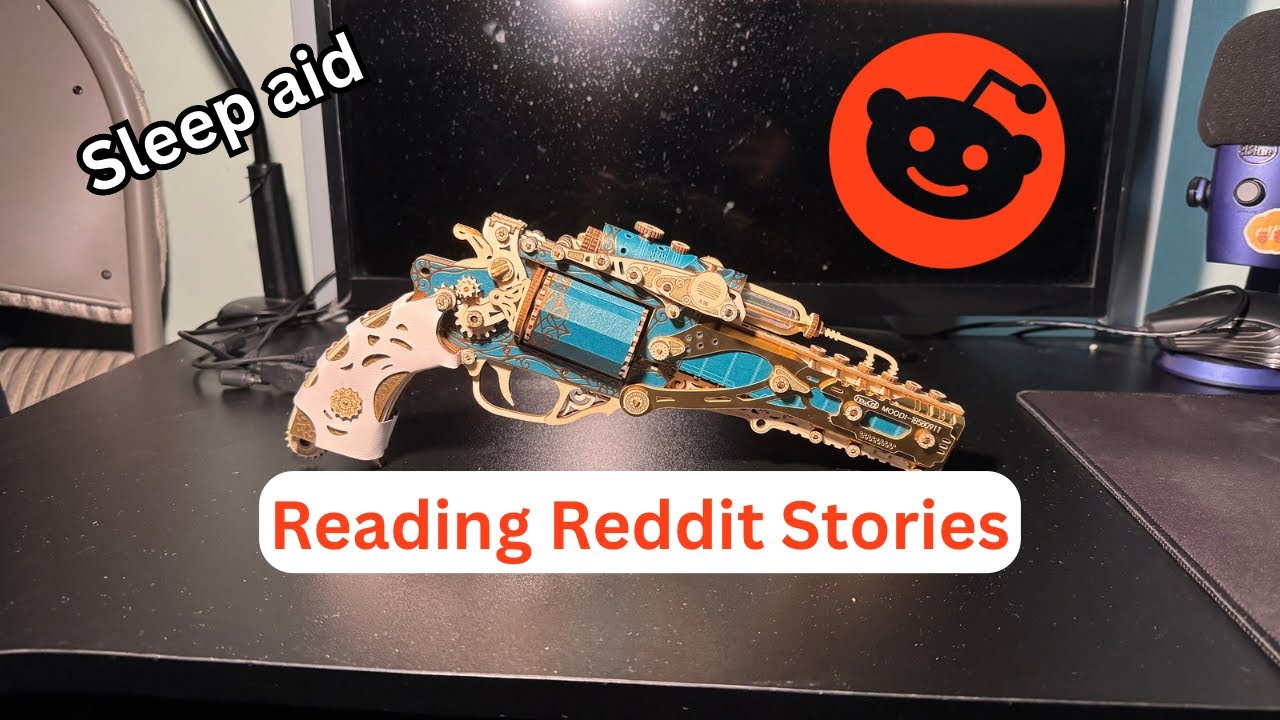 Reading Reddit Stories and building a wooden puzzle [1 hour and 45 minutes]