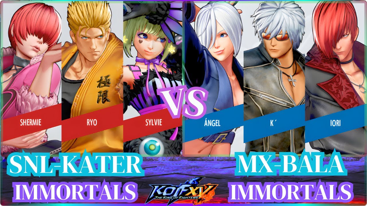 KOF XV🔥SNL-KATER против MX-BALA🔥Следующий уровень комбо в KOF 15 Season Advance🔥Рейтинговый матч🔥