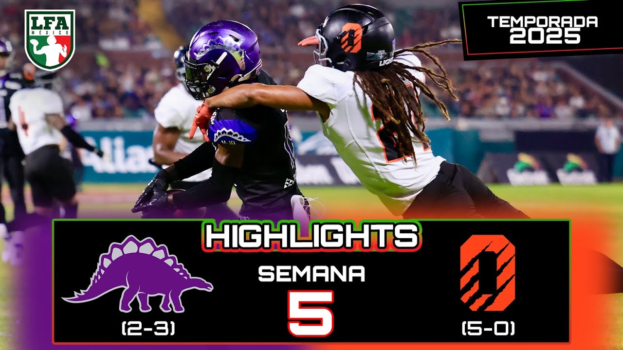 💪🔥Dinos vs Osos / Highlights Semana 5 / LFA 2025
