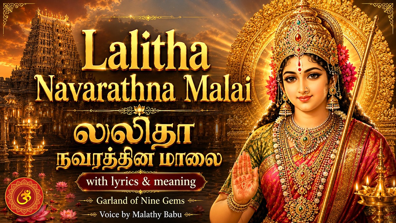 Lalitha Navarathna Malai | Lyrics & Meaning | Garland of Nine Gems | Soul Sadhana