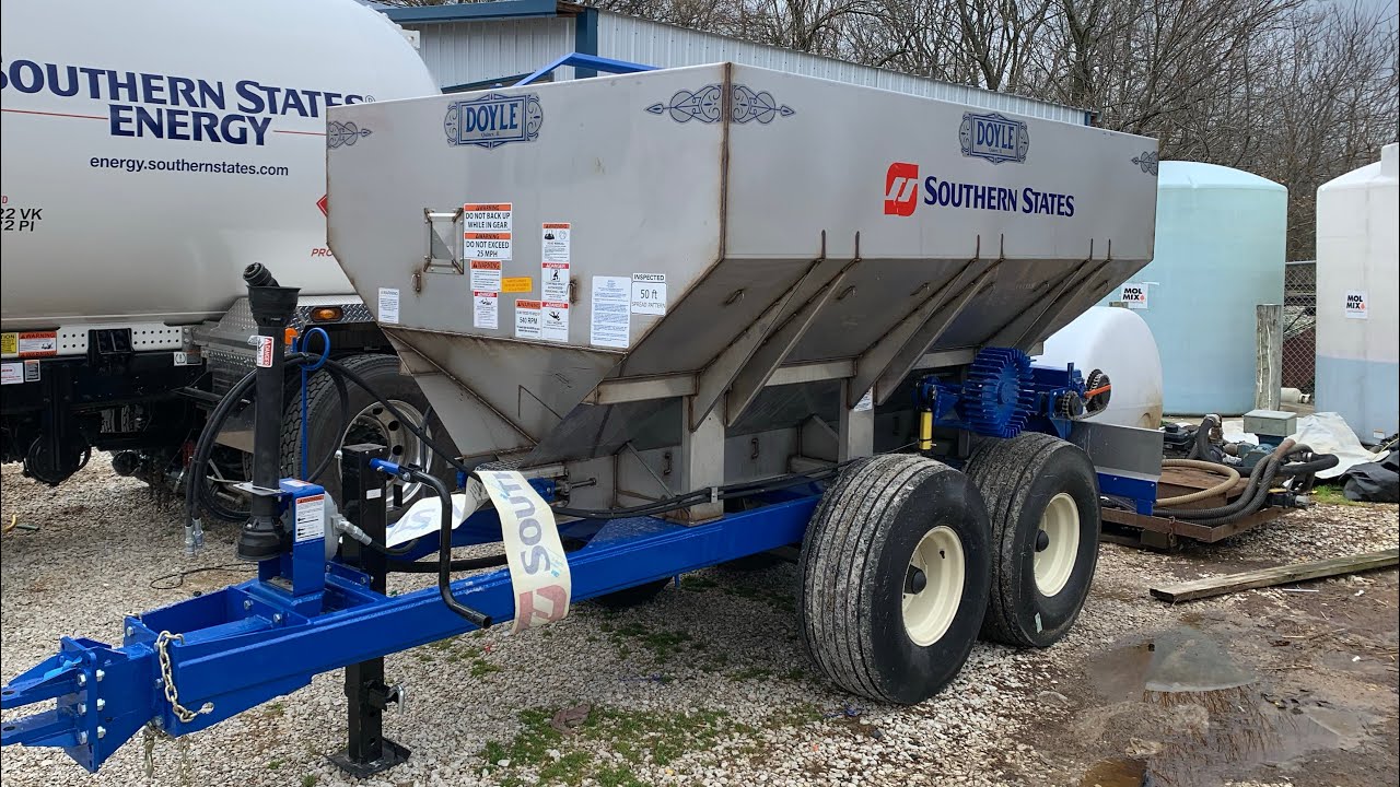 Co-op #8- New Doyle fertilize spreader