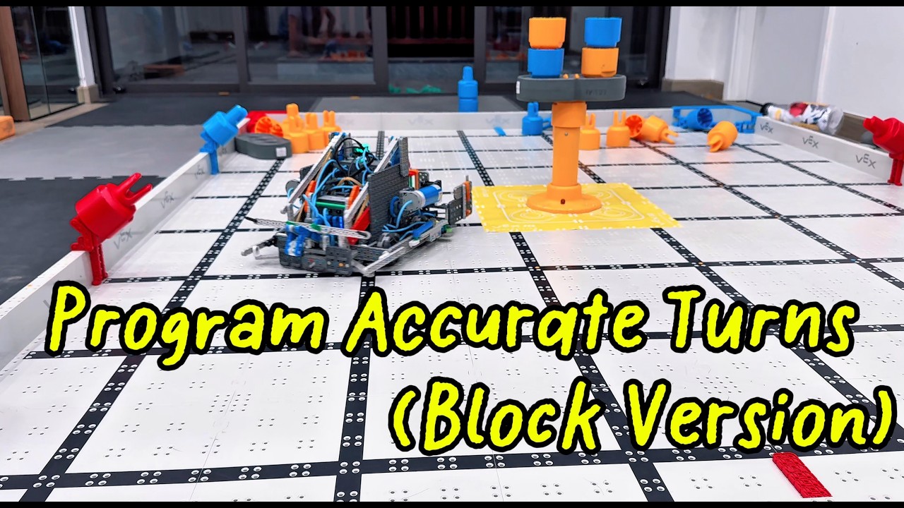 How to Program Accurate Turns in VEX IQ (Blocks Version)