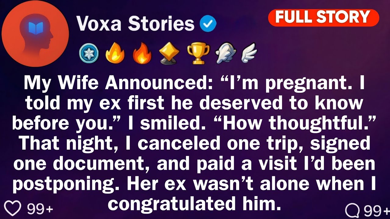 My Wife Announced: “I'm Pregnant. I Told My Ex First He Deserved To Know Before You.