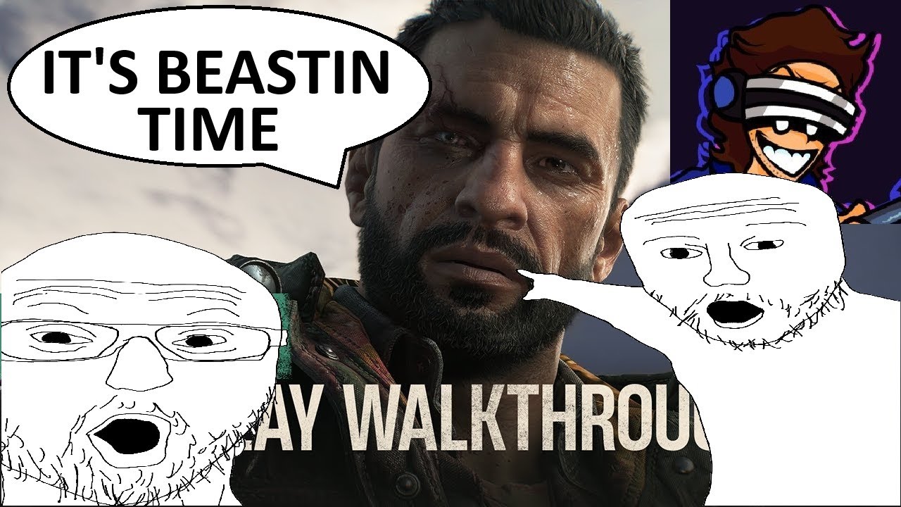 Dying Light The Beast — 30-минутный геймплей РЕАКЦИЯ